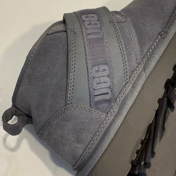 UGG Neumel Snapback metal grey chukka buckle Boot bootie ankle mini size 10 - Picture 5 of 14